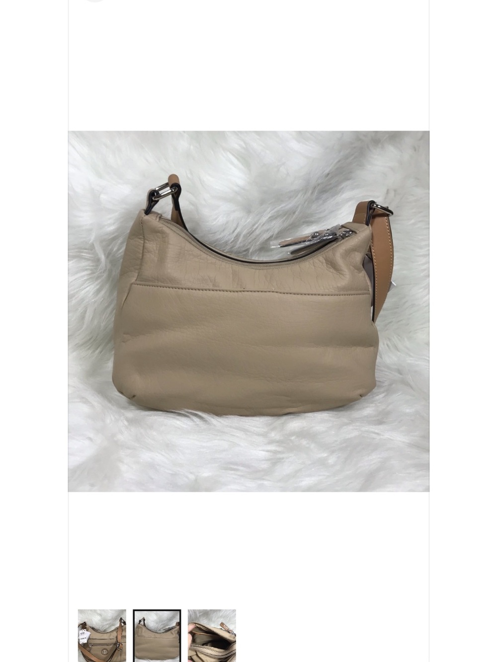 Giani Bernini  purse/crossover Bag . 13” X. 9”. Lot of pockets  Great shape! - Picture 10 of 10